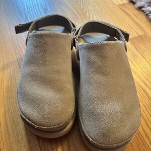 Women's Ugg Backstrap Clog - Taupe